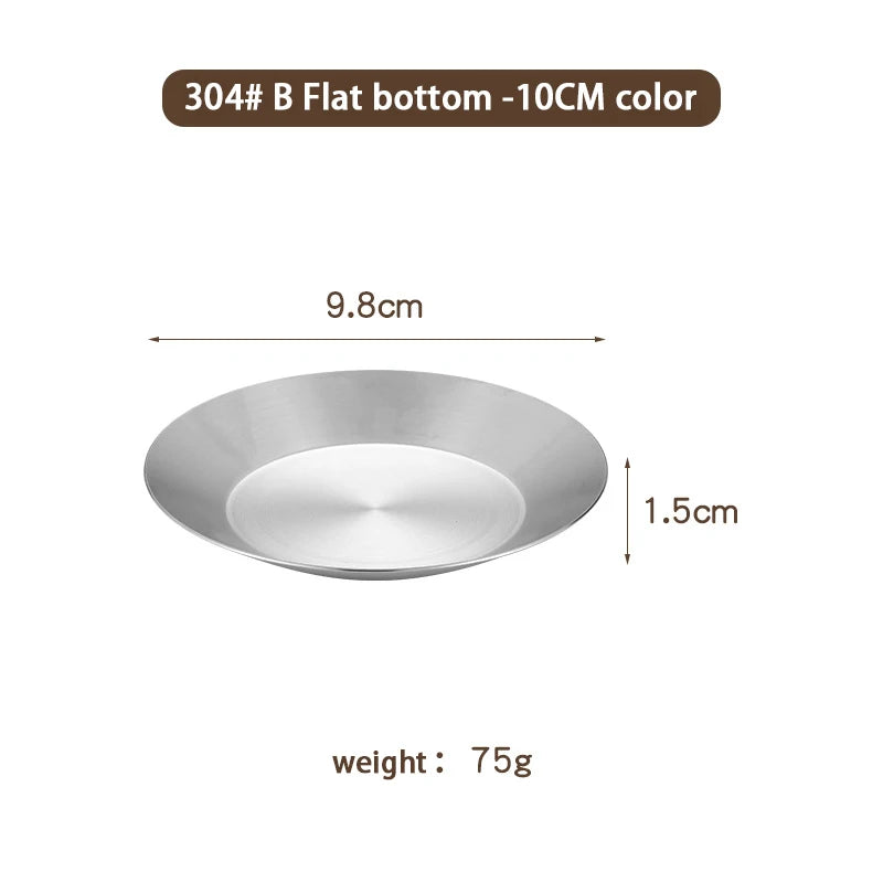 304 steel Saucer