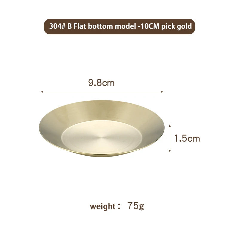 304 steel Saucer